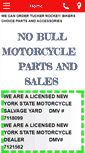 Mobile Screenshot of nobullusedmotorcycleparts.com